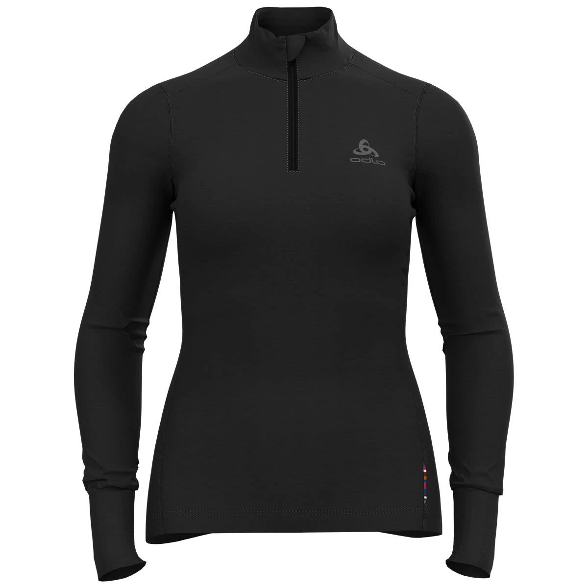 ODLO MERINO 260 BL TOP TURTLE NECK L/S HALF ZIP W BLACK 23 1 ODLO MERINO 260 BL TOP TURTLE NECK L/S HALF ZIP W BLACK 23