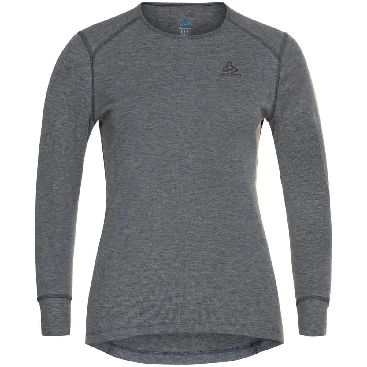 ODLO ACTIVE WARM ECO BL TOP CREW NECK L/S W ODLO STEEL GREY MELANGE 23 1 ODLO ACTIVE WARM ECO BL TOP CREW NECK L/S W ODLO STEEL GREY MELANGE 23