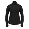 ODLO BERRA MIDLAYER 1/2 ZIP W BLACK 23