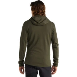 ICEBREAKER MERINO QUANTUM III LS ZIP HOODIE LODEN 23 12 ICEBREAKER MERINO QUANTUM III LS ZIP HOODIE LODEN 23 -Vêtements De Ski Boutique 9 95505 quantum iii ls zip hoodie loden ib0a59jx069 03