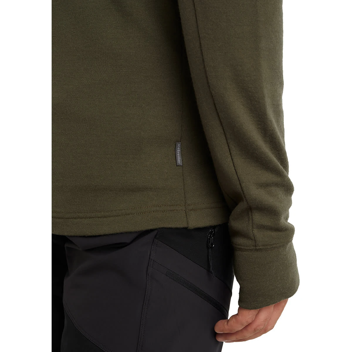 ICEBREAKER MERINO QUANTUM III LS ZIP HOODIE LODEN 23 6 ICEBREAKER MERINO QUANTUM III LS ZIP HOODIE LODEN 23 – Image 6
