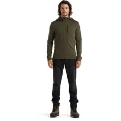 ICEBREAKER MERINO QUANTUM III LS ZIP HOODIE LODEN 23 19 ICEBREAKER MERINO QUANTUM III LS ZIP HOODIE LODEN 23 -Vêtements De Ski Boutique 9 95505 quantum iii ls zip hoodie loden ib0a59jx069 10