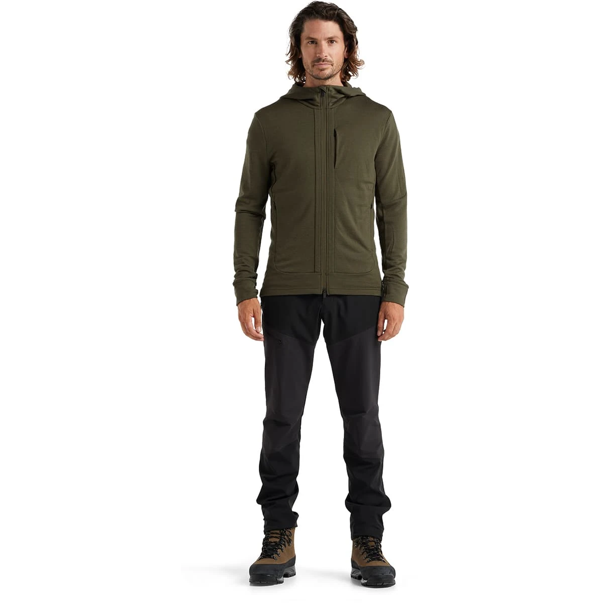 ICEBREAKER MERINO QUANTUM III LS ZIP HOODIE LODEN 23 10 ICEBREAKER MERINO QUANTUM III LS ZIP HOODIE LODEN 23 – Image 10