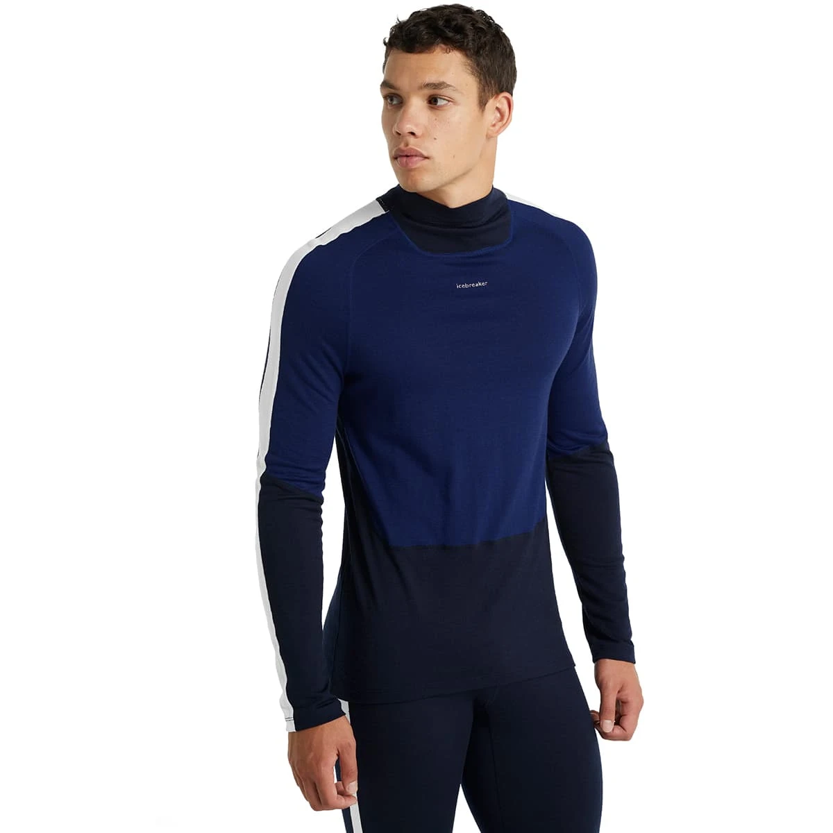 ICEBREAKER 200 SONEBULA LS HIGH NECK MIDNIGNT NAVY/ROYAL N /CB 23 2 ICEBREAKER 200 SONEBULA LS HIGH NECK MIDNIGNT NAVY/ROYAL N /CB 23 – Image 2