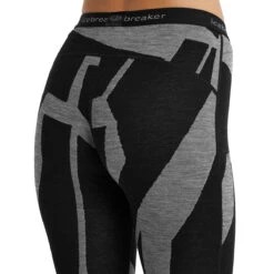 ICEBREAKER W 250 VERTEX LEGGINGS LANDSCAPES BLACK/J 23 -Vêtements De Ski Boutique 9 95612 w 250 vertex leggings landscapes black j ib0a59ka120 06