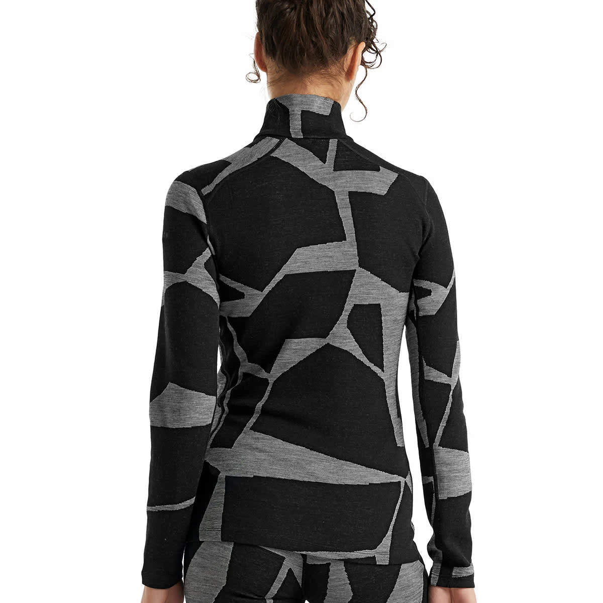 ICEBREAKER W 250 VERTEX LS HALF ZIP LANDSCAPES BLACK/J 23 2 ICEBREAKER W 250 VERTEX LS HALF ZIP LANDSCAPES BLACK/J 23 – Image 2