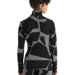 ICEBREAKER W 250 VERTEX LS HALF ZIP LANDSCAPES BLACK/J 23 9 ICEBREAKER W 250 VERTEX LS HALF ZIP LANDSCAPES BLACK/J 23 -Vêtements De Ski Boutique 9 95615 w 250 vertex ls half zip landscapes black j ib0a59kk120 04