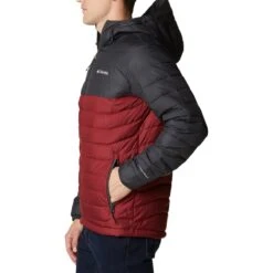 COLUMBIA POWDER LITE HOODED JKT RED JASPER SHARK 22 10 COLUMBIA POWDER LITE HOODED JKT RED JASPER SHARK 22 -Vêtements De Ski Boutique 9 95842 powder lite hooded jacket red jasper shark 1693931 667 05