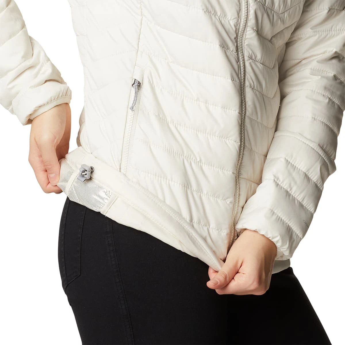 COLUMBIA POWDER LITE JKT W CHALK 23 5 COLUMBIA POWDER LITE JKT W CHALK 23 – Image 5
