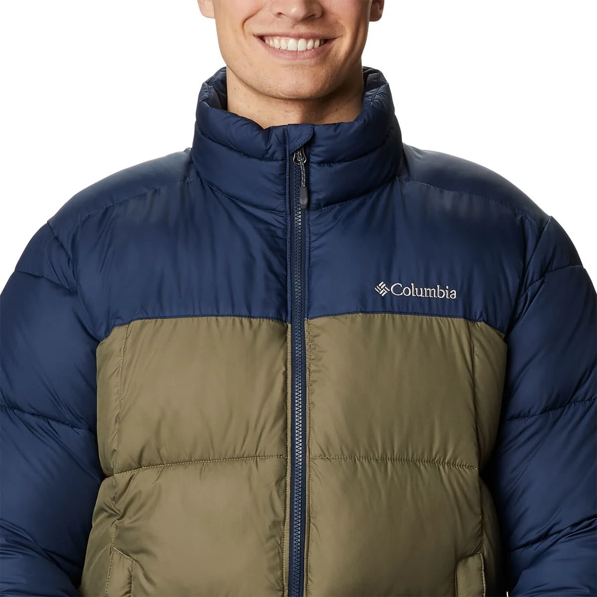 COLUMBIA PIKE LAKE JACKET STONE GREEN COLLEGIATE NAVY 22 2 COLUMBIA PIKE LAKE JACKET STONE GREEN COLLEGIATE NAVY 22 – Image 2