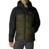 COLUMBIA PIKE LAKE HOODED JACKET OLIVE GREEN BLACK 23