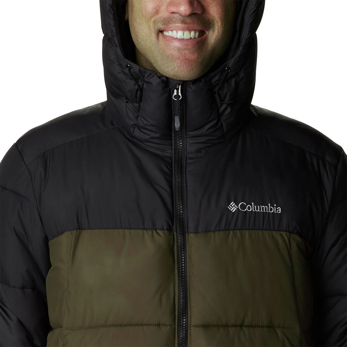 COLUMBIA PIKE LAKE HOODED JACKET OLIVE GREEN BLACK 23 2 COLUMBIA PIKE LAKE HOODED JACKET OLIVE GREEN BLACK 23 – Image 2