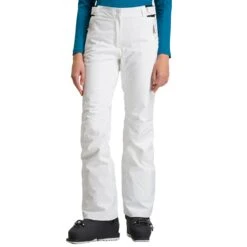 ROSSIGNOL W SKI PANT WHITE 23