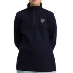 ROSSIGNOL GIRL 1/2 ZIP FLEECE ECLIPSE 23