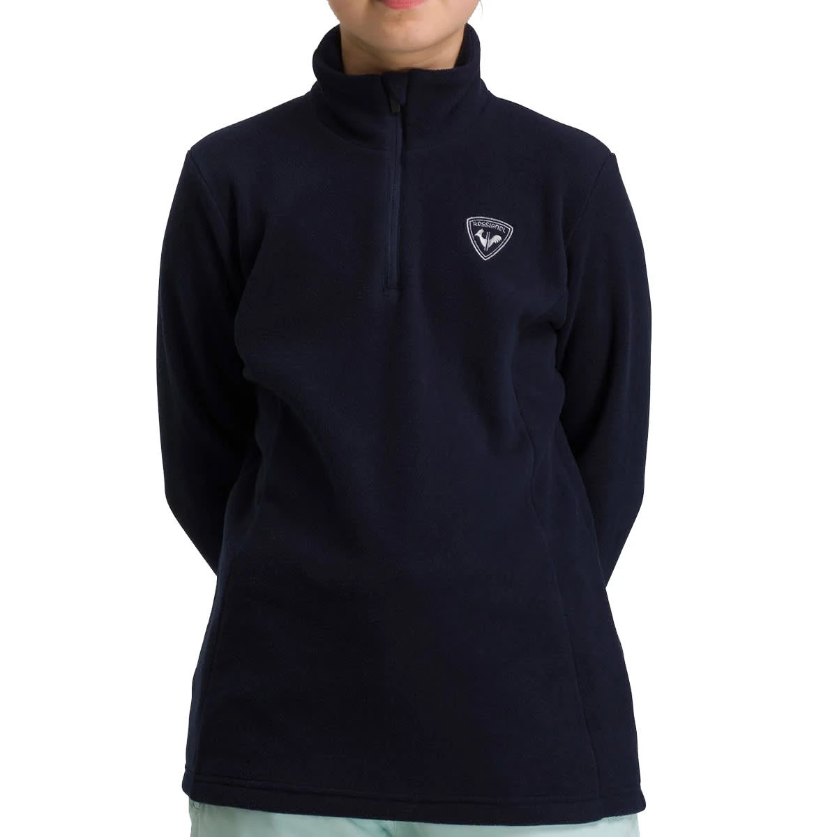ROSSIGNOL GIRL 1/2 ZIP FLEECE ECLIPSE 23 1 ROSSIGNOL GIRL 1/2 ZIP FLEECE ECLIPSE 23