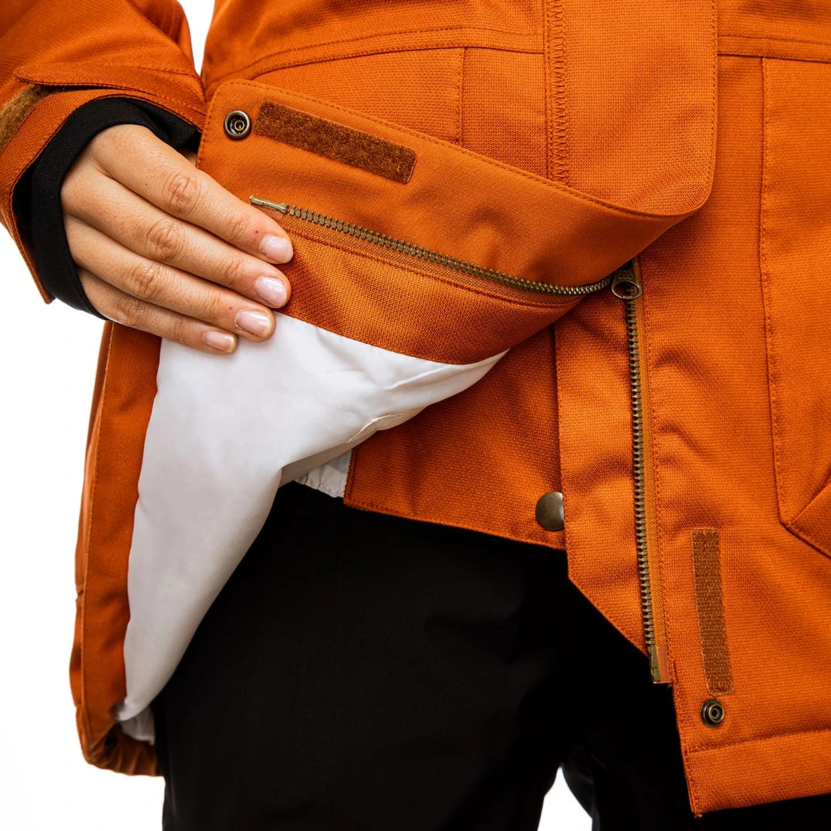 686 W SPIRIT INSULATED JKT RED CLAY SATIN DOBBY 22 6 686 W SPIRIT INSULATED JKT RED CLAY SATIN DOBBY 22 – Image 6